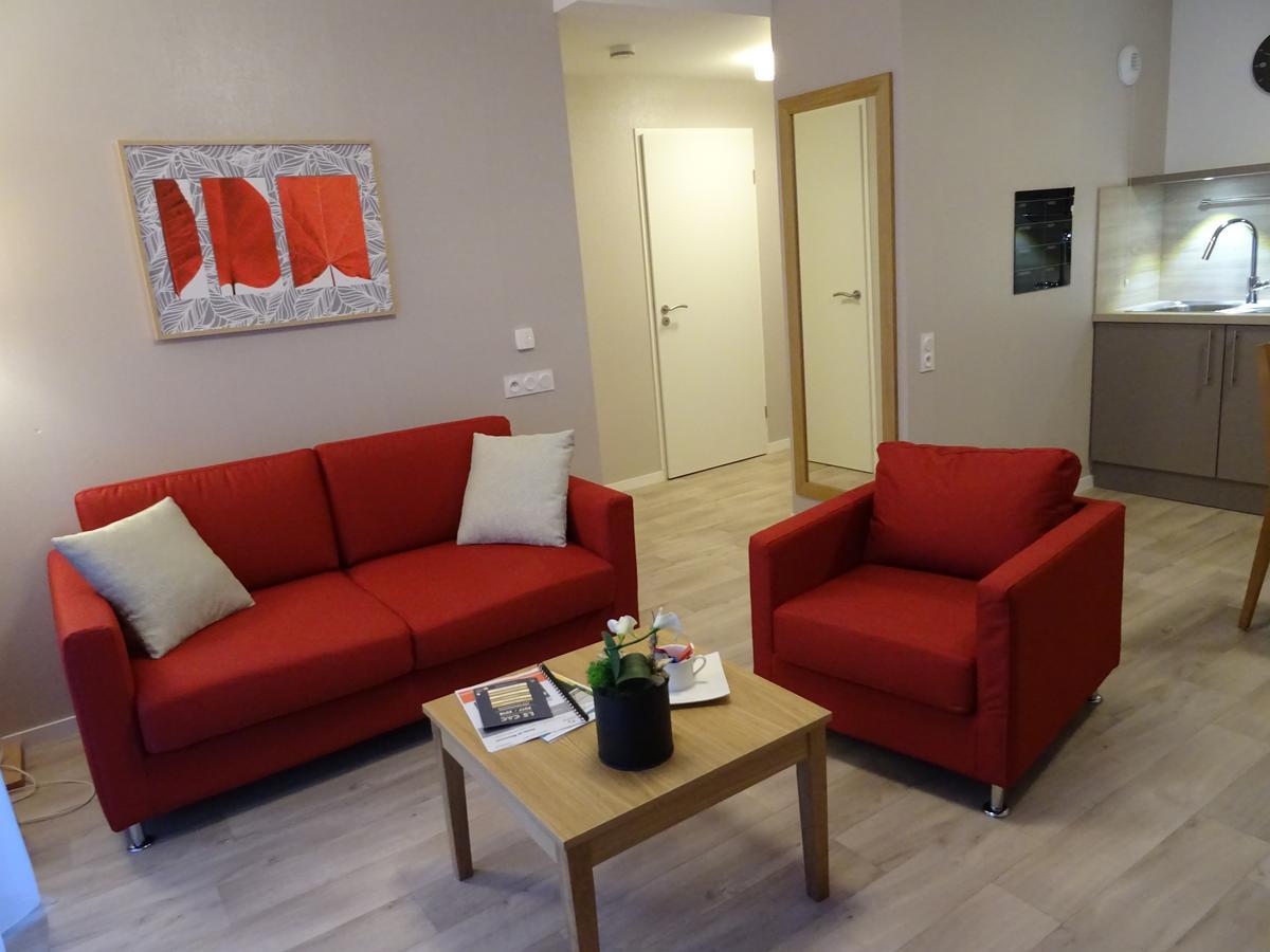 Domitys La Chaloupe Bleue Aparthotel Concarneau Exteriör bild