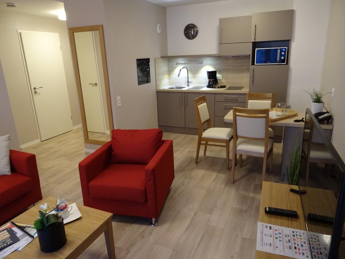 Domitys La Chaloupe Bleue Aparthotel Concarneau Exteriör bild