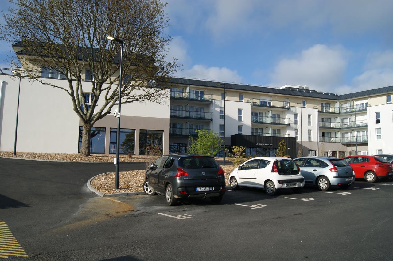 Domitys La Chaloupe Bleue Aparthotel Concarneau Exteriör bild