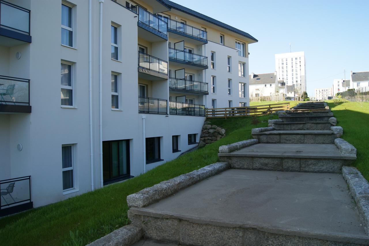 Domitys La Chaloupe Bleue Aparthotel Concarneau Exteriör bild